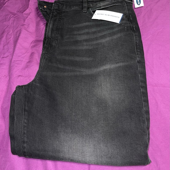 Black Denim plus size Old Navy jeans - Picture 5 of 6
